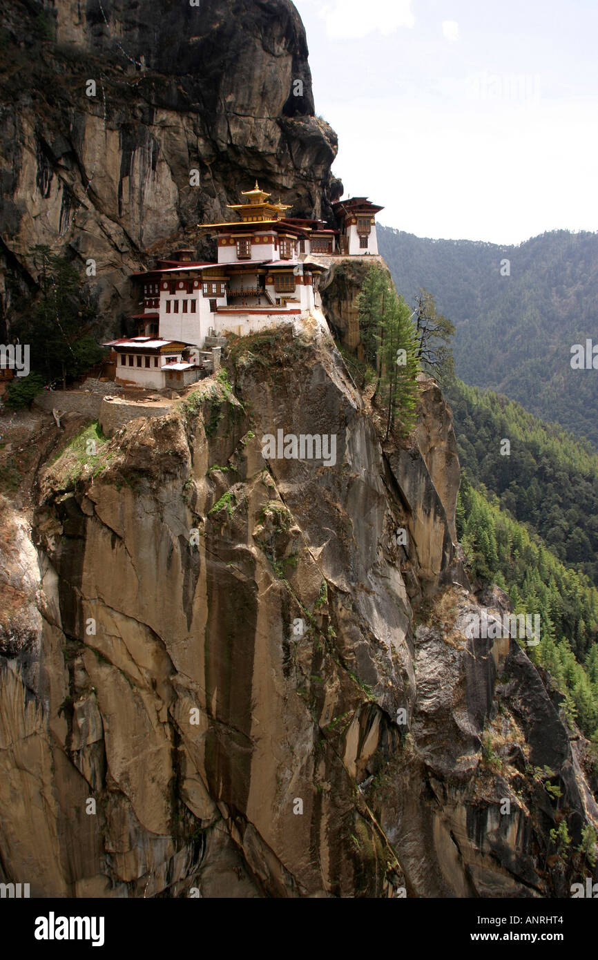 Bhutan Taktsang Tigers Nest monastery Stock Photo