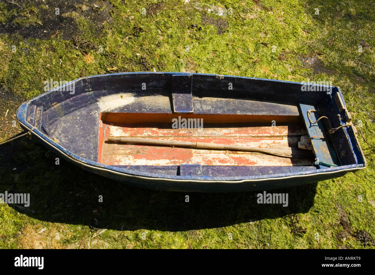 Fishing Boat Tender Stock Photo Alamy