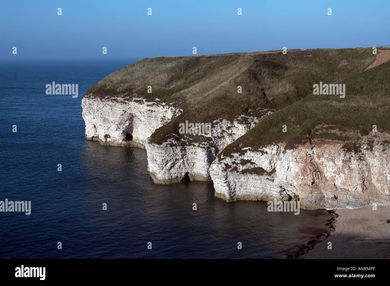 Flamborough, Head, north, Yorkshire, tourist attraction, high, chalk