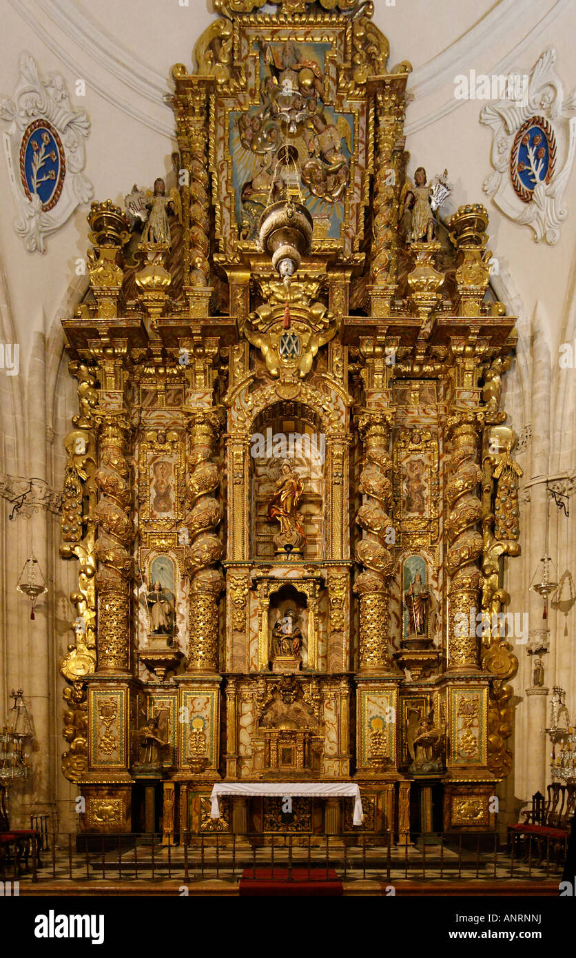 Church Sta. Maria in Ronda, Andalusia, Spain Stock Photo