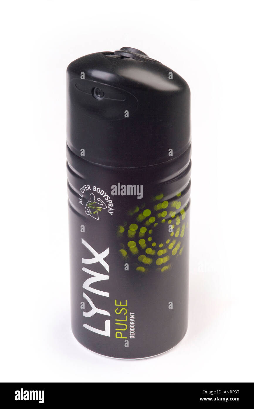 Lynx brand deodorant spray can Stock Photo Alamy