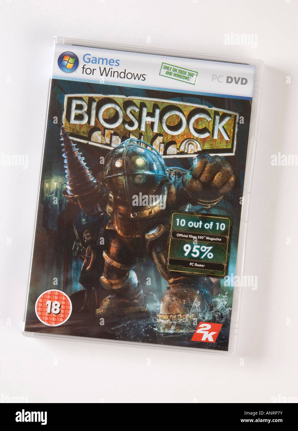 Bioshock computer game DVD Stock Photo Alamy