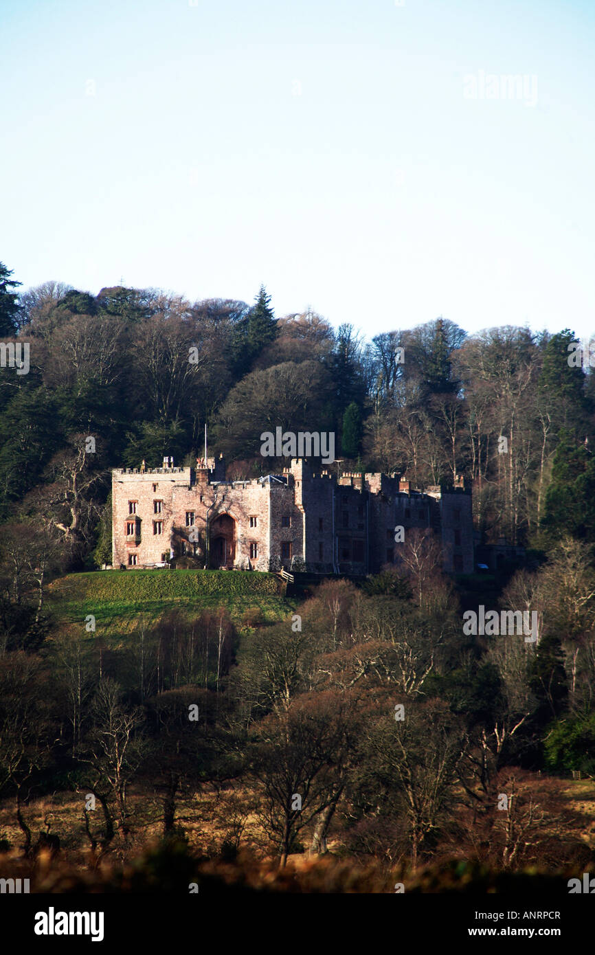Muncaster Castle Near Ravenglass, Cumbria Stock Photo