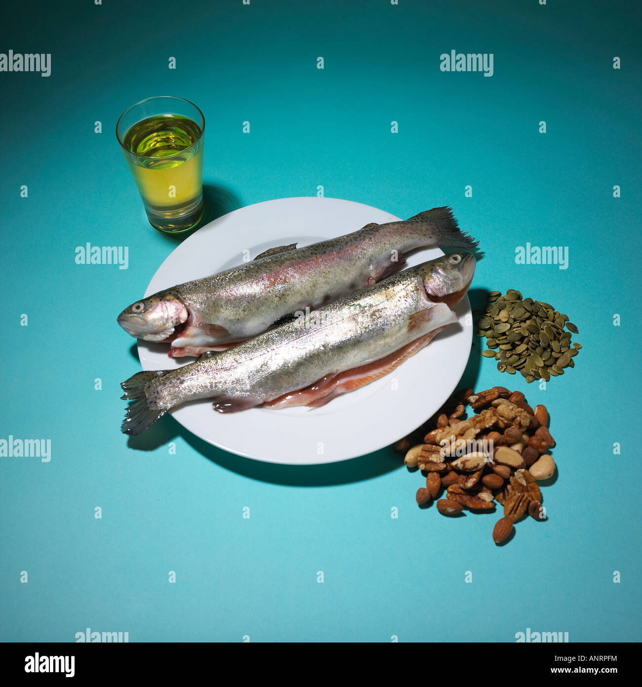 healthy fish dish Stock Photo - Alamy