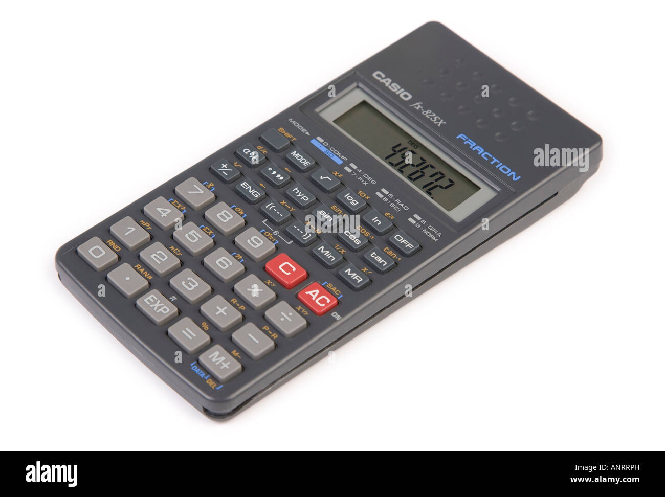 Casio pocket scientific calculator Stock Photo