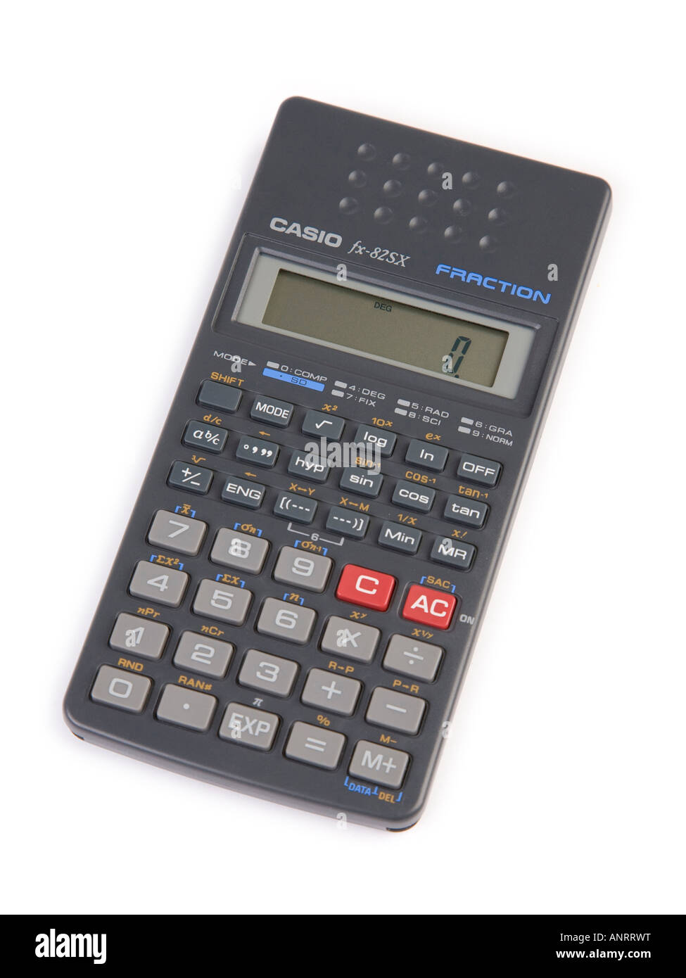 Casio pocket scientific calculator Stock Photo