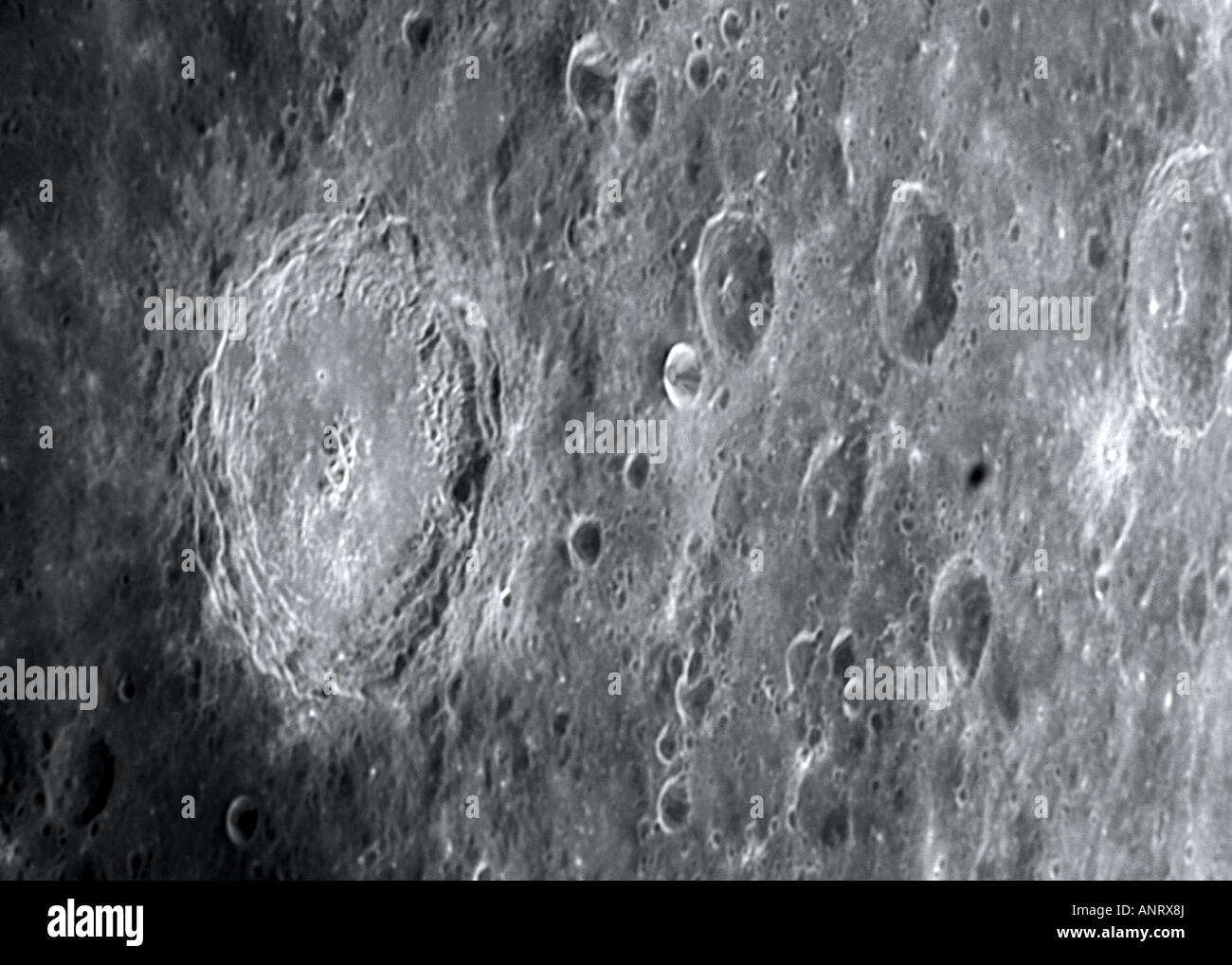 Langrenus crater Moon Stock Photo Alamy