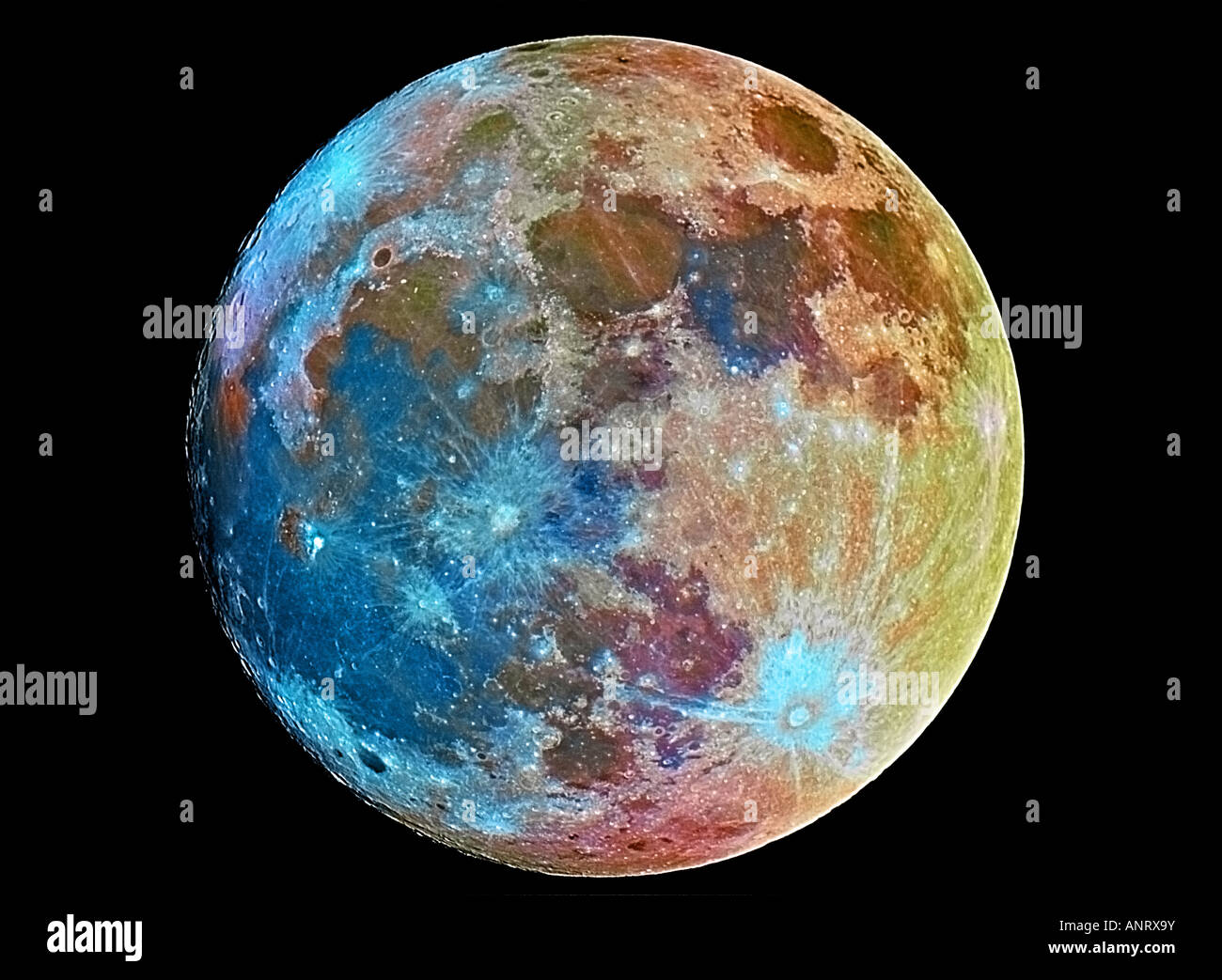 Full moon colors Stock Photo - Alamy