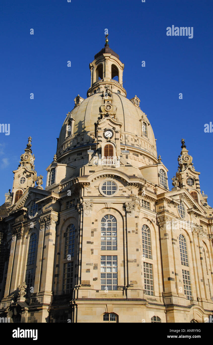Frauenkirche church, Dresden, Germany Stock Photo