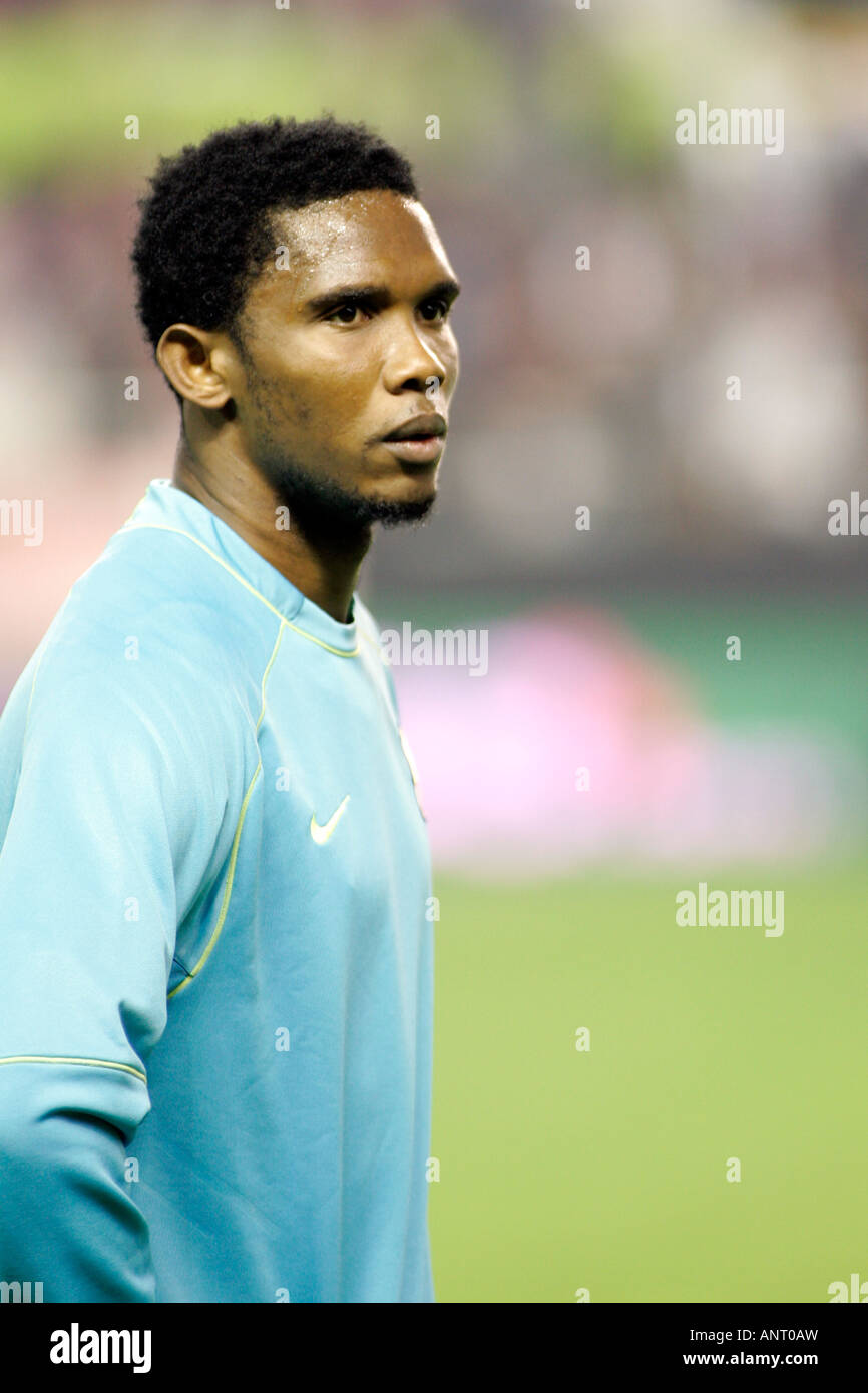 Samuel eto'o barcelona hi-res stock photography and images - Alamy