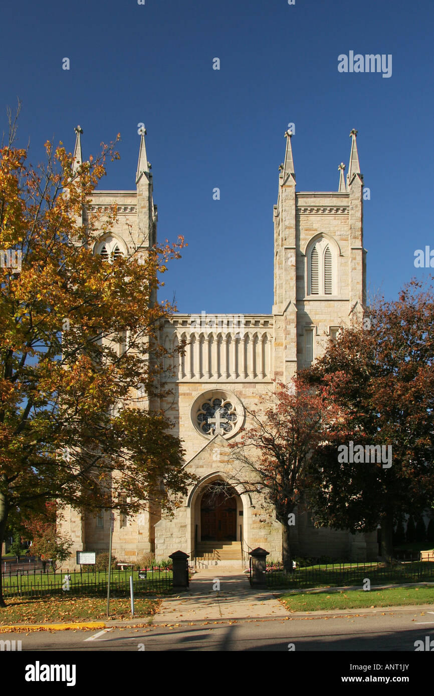 Saint Pauls Church Episcopal Mount Vernon Ohio Stock Photo Alamy