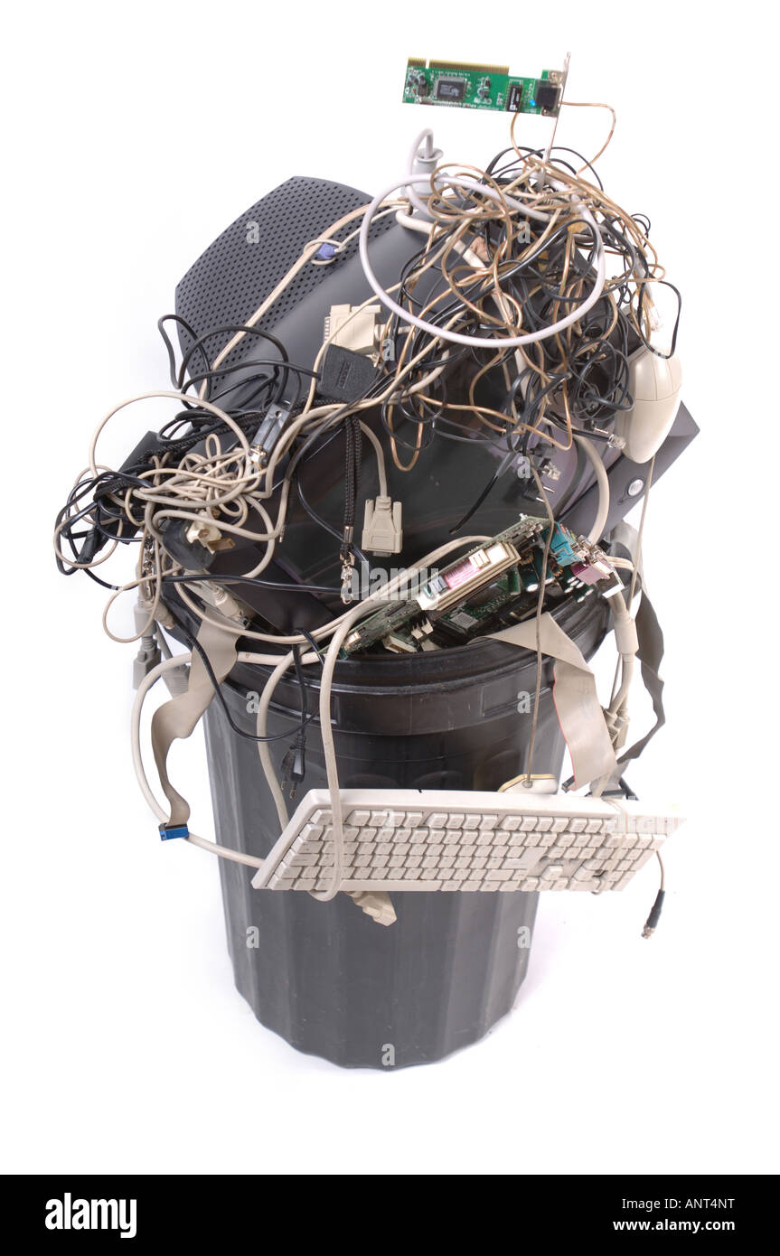 Old computer parts Stock Photo Alamy