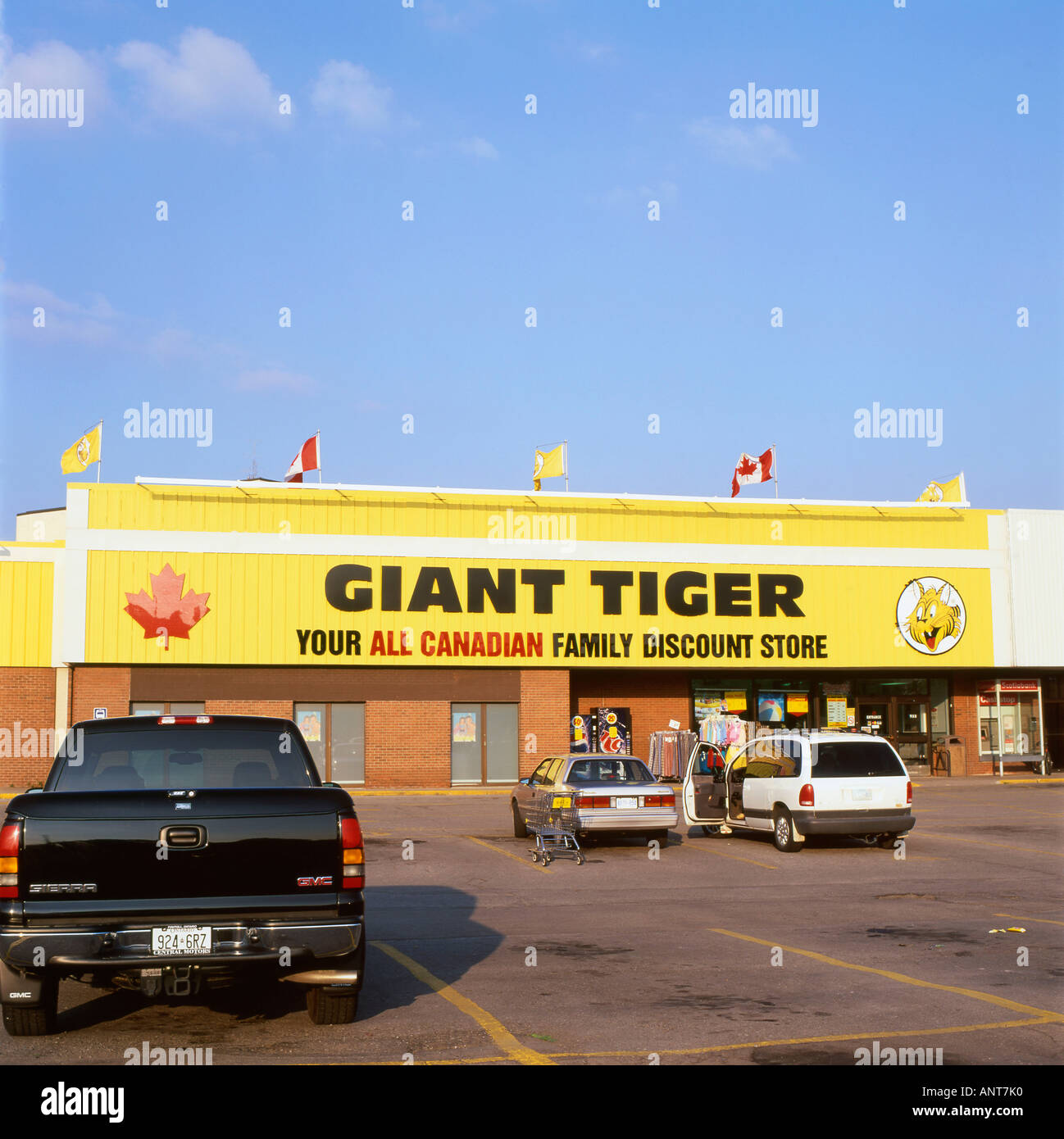 The Giant Tiger store exterior Fort Erie, Ontario, Canada KATHY DEWITT