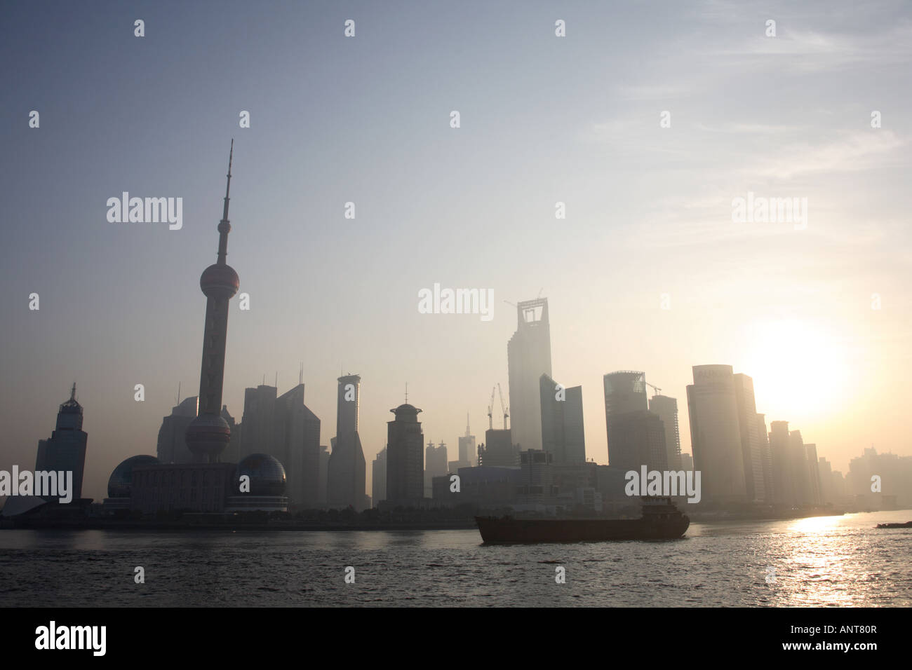 The Pudong skyline Shanghai China Stock Photo - Alamy