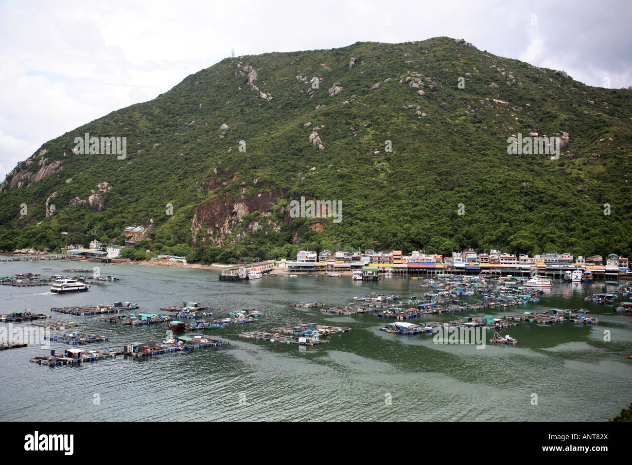 Sok Kwu Wan harbour Lamma Island Hong Kong China Stock Photo
