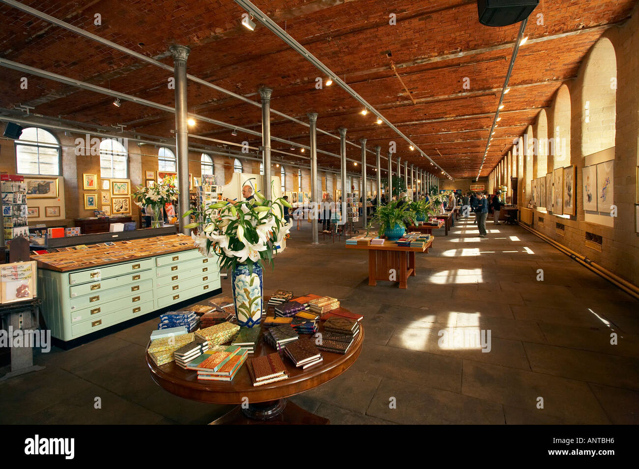 Hockney Gallery Salt Mill Saltaire Bradford West Yorkshire Stock Photo 8911957 Alamy