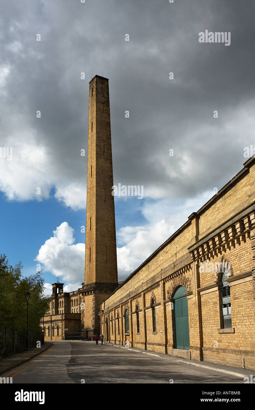 The Salt Mill Saltaire Shipley Bradford West Yorkshire World Heritage Site Stock Photo Alamy