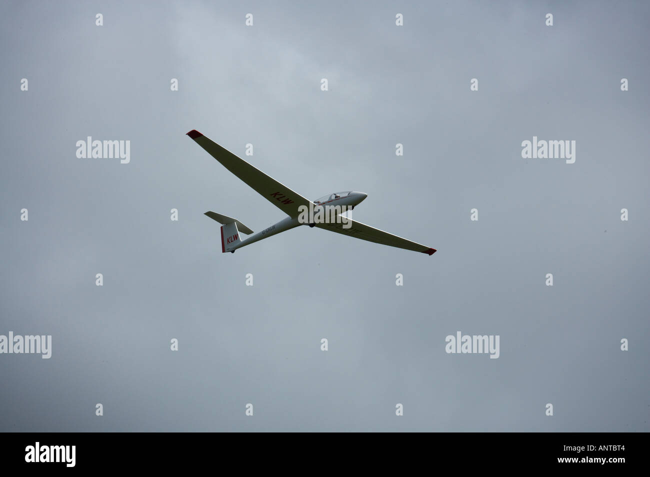 Glider from Yorkshire Gliding Club Sutton Bank North Yorkshire England