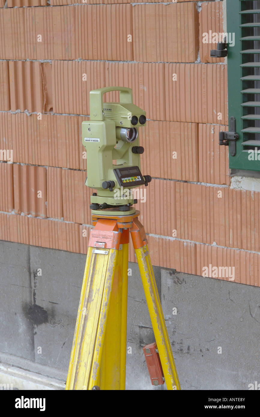 theodolite Stock Photo