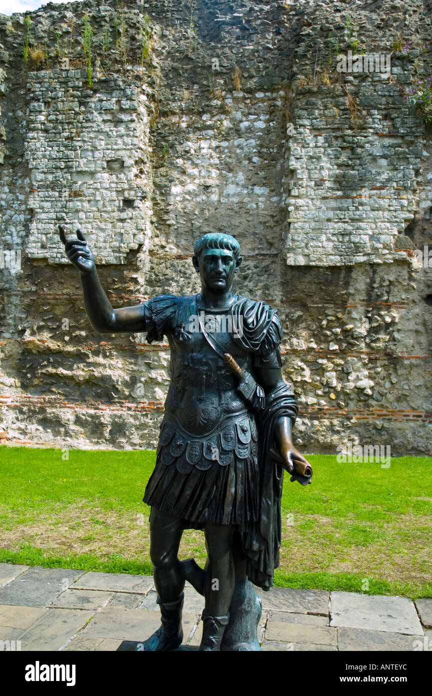 Trajan emperor Stock Photo