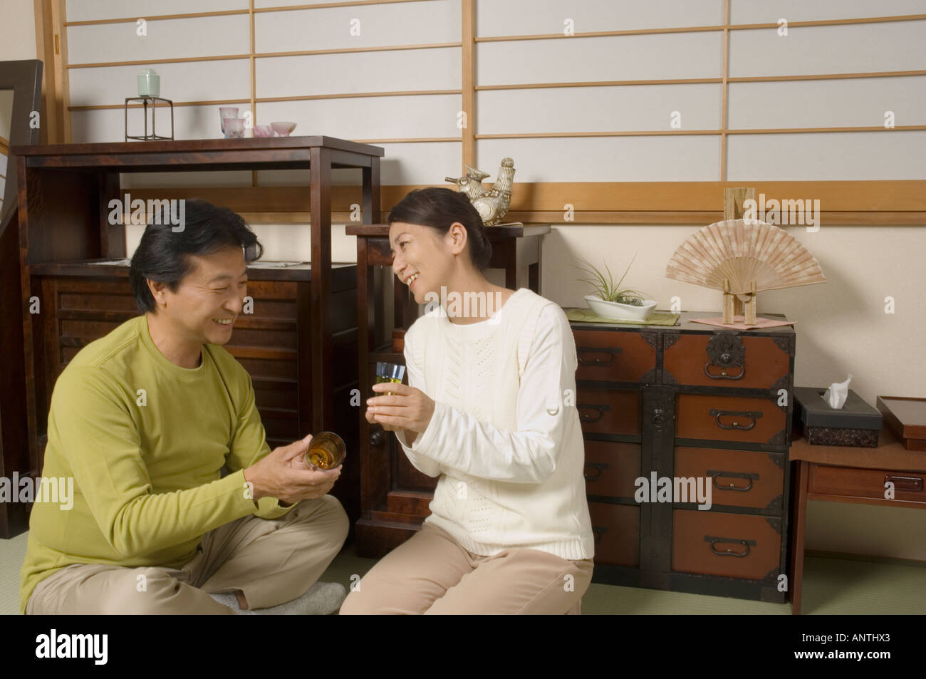 Asian Middle Age Couple Together High Resolution Stock Photography and ...