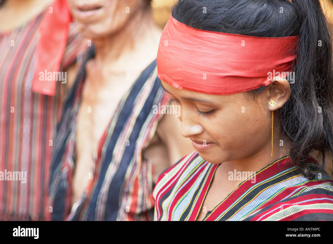 Tribal Villagers Wearing Traditional Clothes Stock Photo Alamy