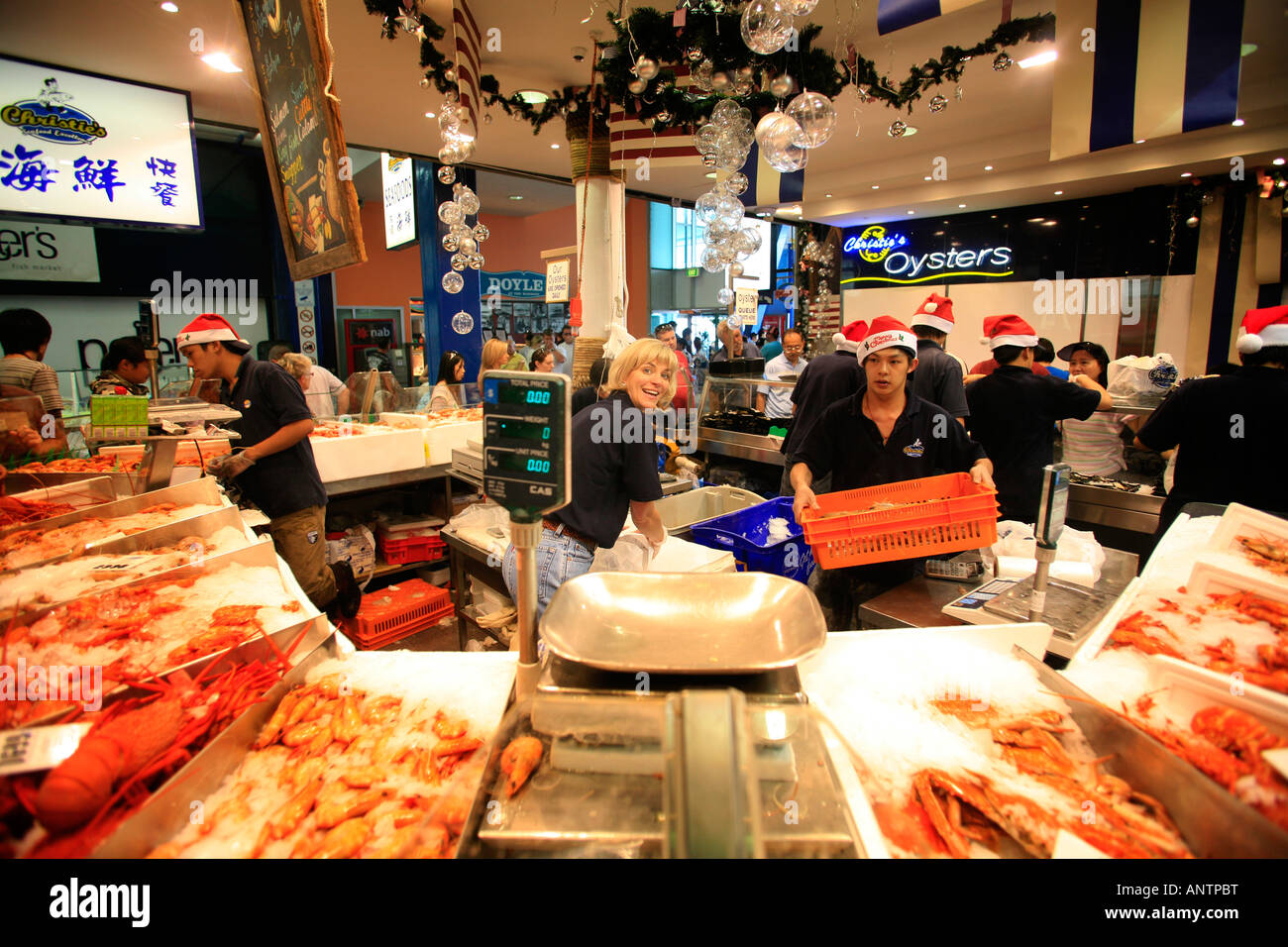 Sydney Fish Markets Stock Photo Alamy