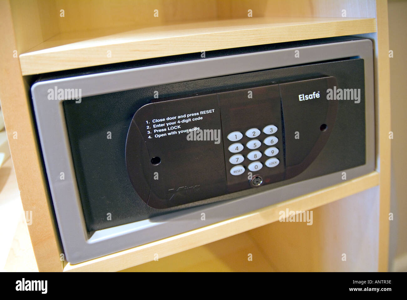 Hotel room safe hires stock photography and images Alamy