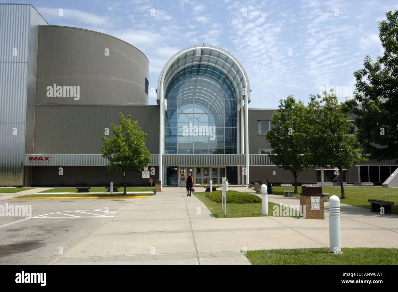 Entrance to the Wright Patterson Air Force Museum in Dayton, Ohio Stock Photo Alamy