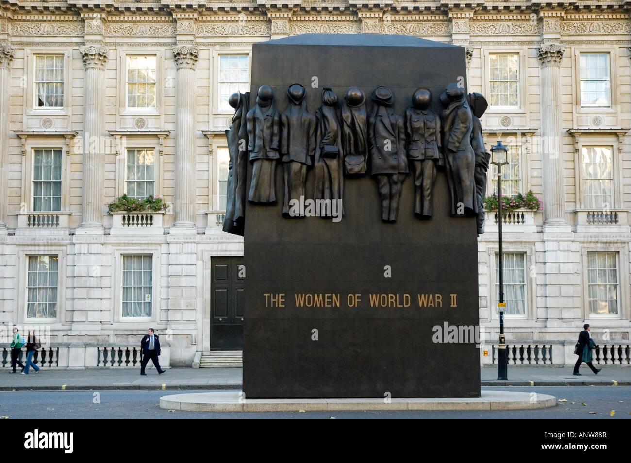 Monument for the women of the world war II whitehall street London ...