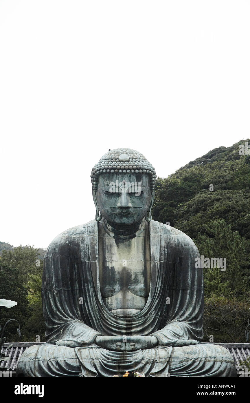 The Great Buddha of Kamakura (Kamakura Daibutsu Stock Photo - Alamy