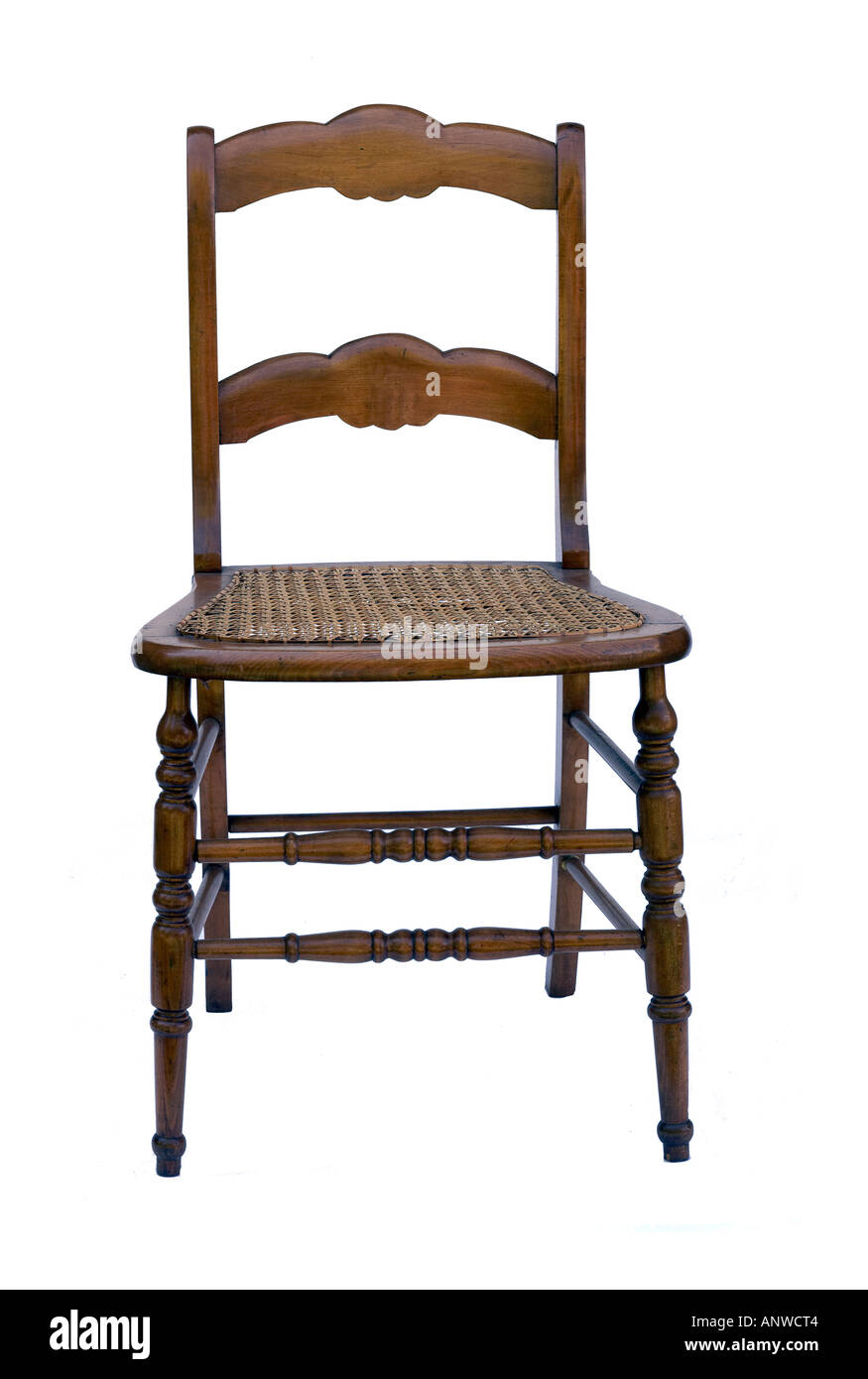 Antique wood chair Stock Photo Alamy