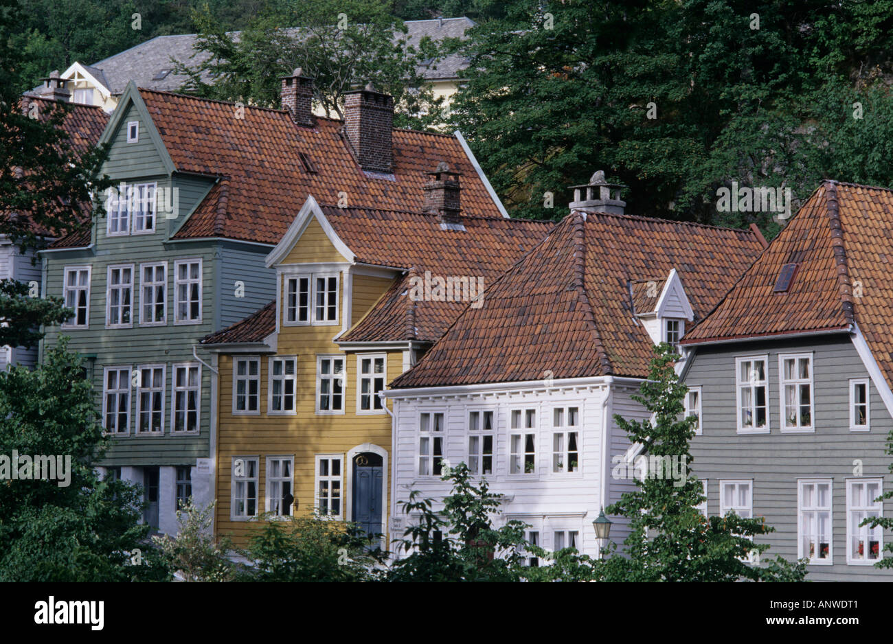 vertaling spleet Hallo Old wooden houses in the open air museum Gamle Bergen, Bergen, Norway Stock  Photo - Alamy