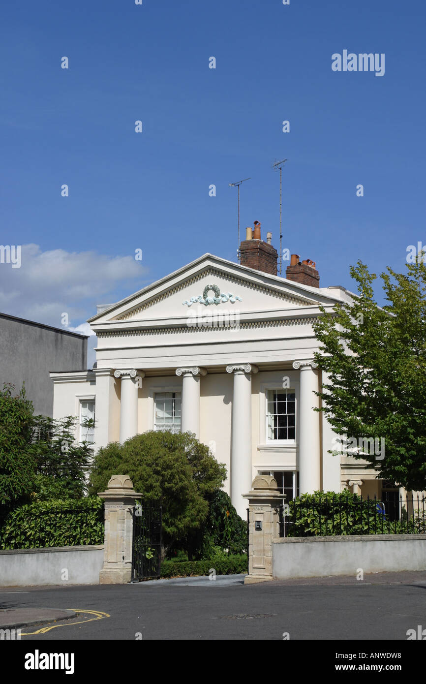 Elegant upmarket detached house in Buckingham Vale Clifton Bristol EDITORIAL USE ONLY Stock Photo