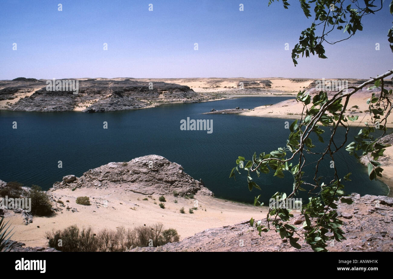 Lake Nasser Egypt Stock Photo Alamy