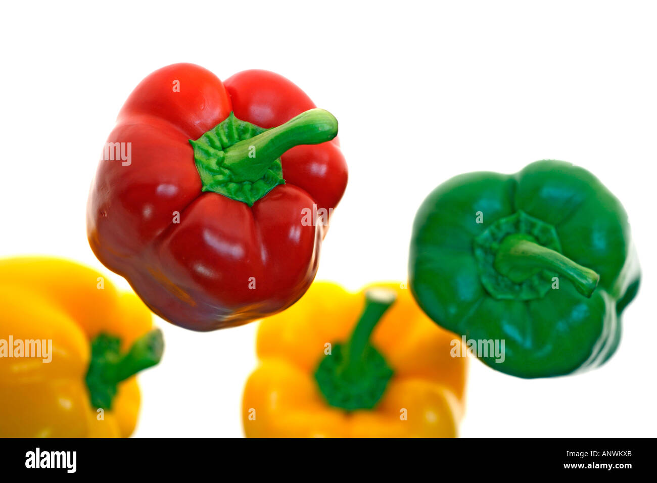 Fresh cut bell peppers hi-res stock photography and images - Alamy