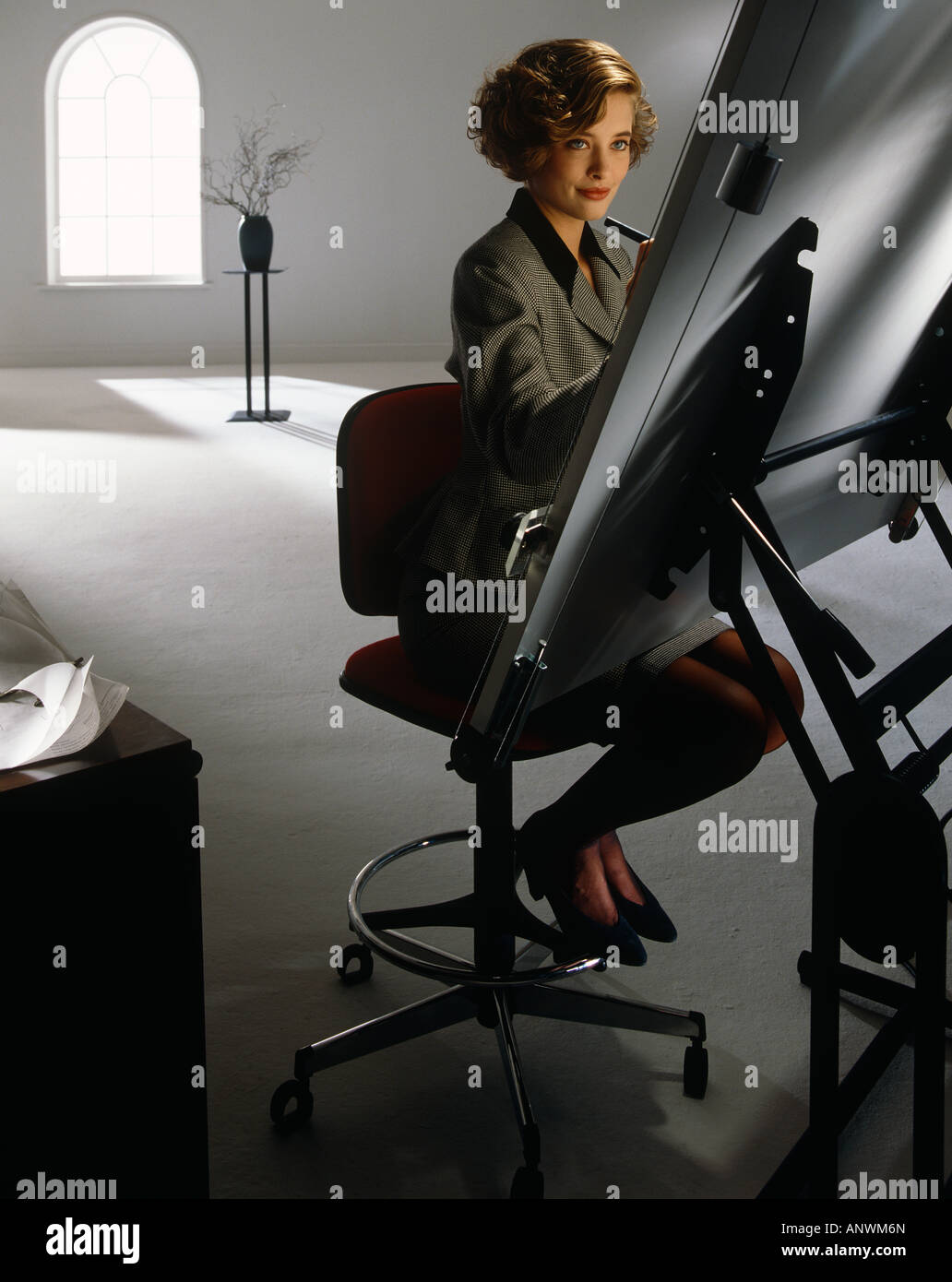 Female Designer/Architect Stock Photo