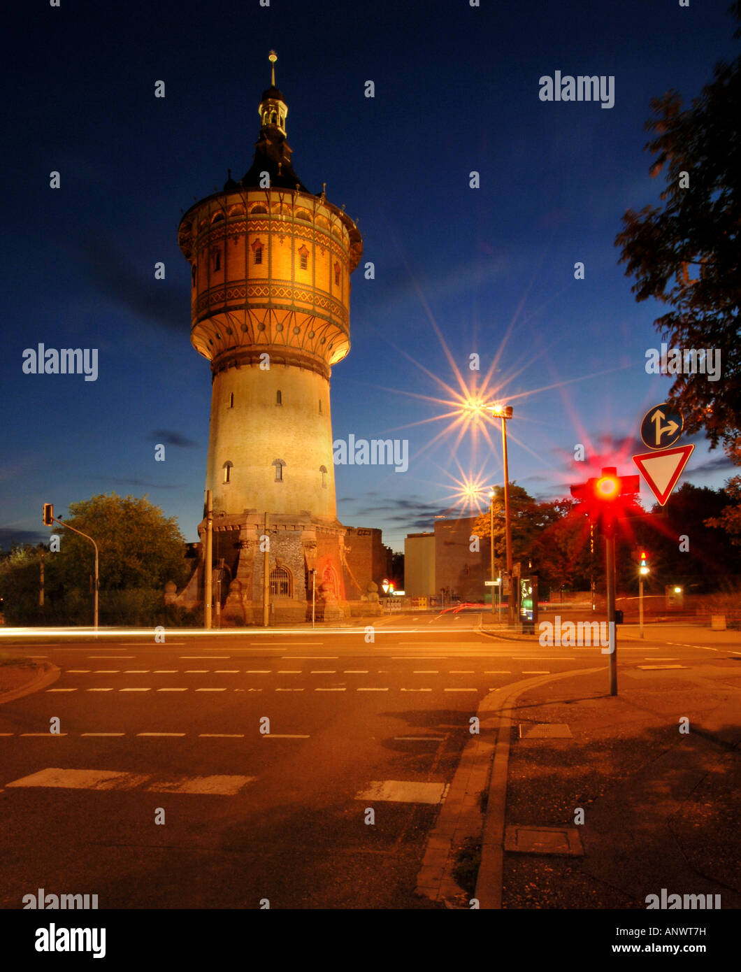 Wasserturm Nord in Halle Deutschland 2007 Water Tower North in Halle