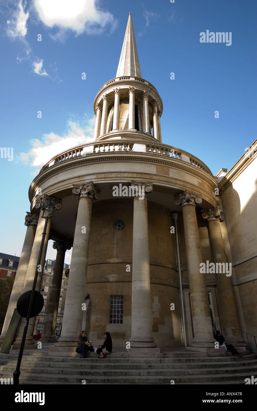 All Souls Church London Stock Photo