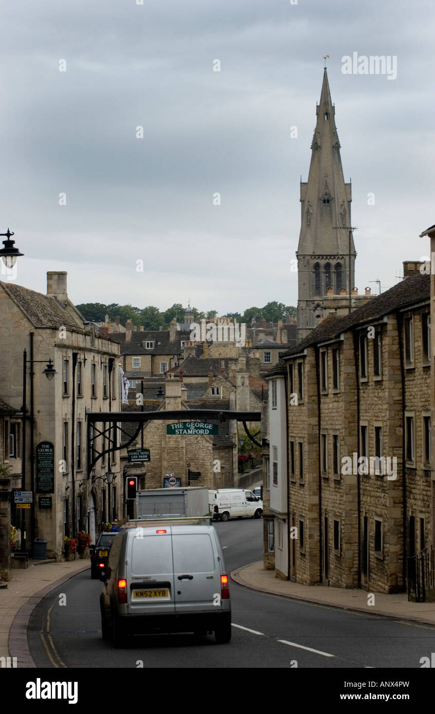 stanford town lincolnshire Stock Photo Alamy
