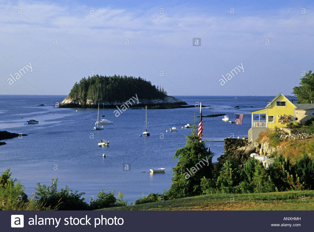 Five Islands, Maine Stock Photo 15616960 Alamy