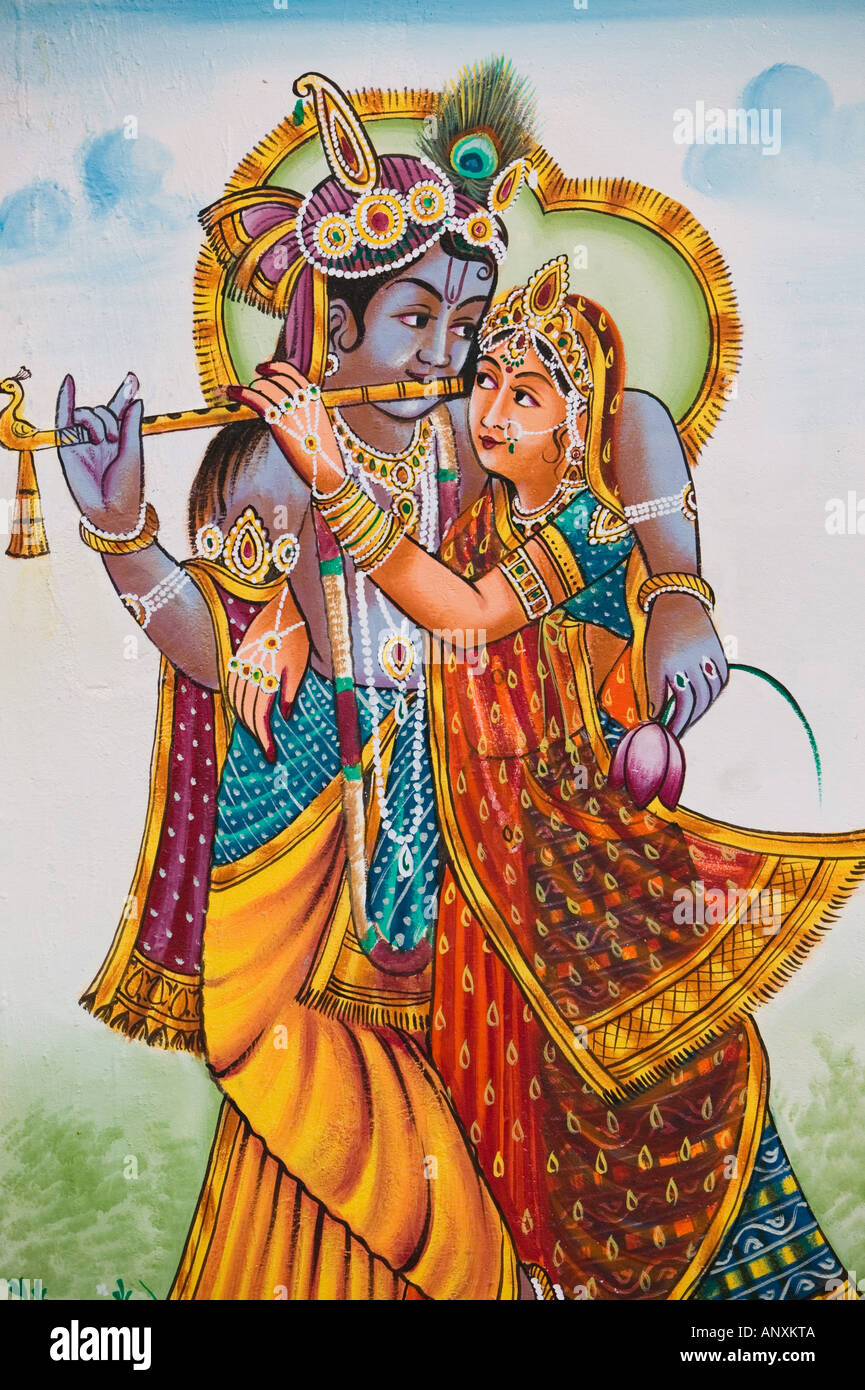 Wall painting udaipur india hi-res stock photography and images - Alamy