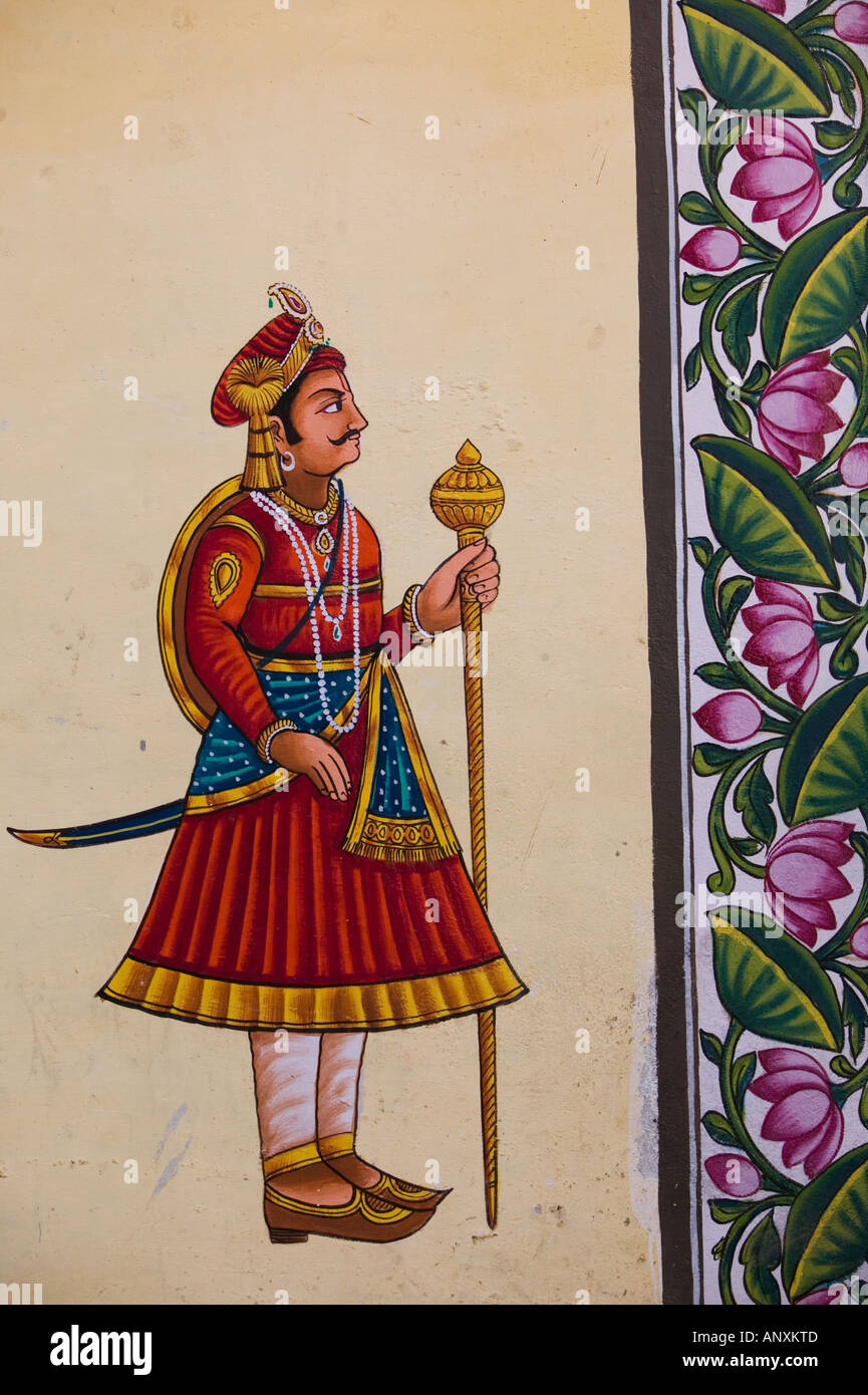 Indian wall art hi-res stock photography and images - Alamy