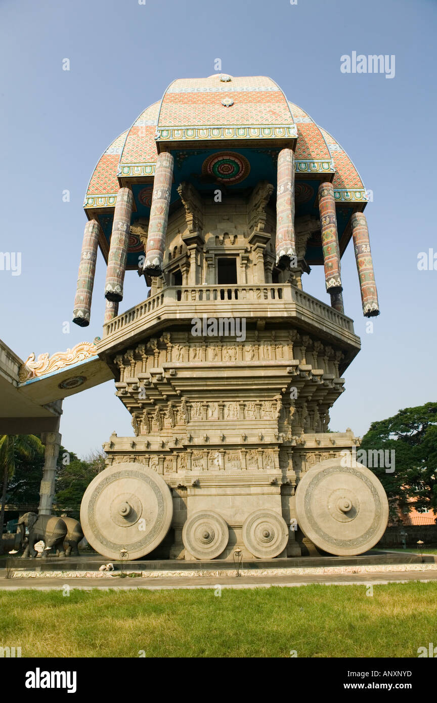 INDIA, Tamil Nadu, Chennai Valluvar Kottam, (b.1976) Memorial to Tamil