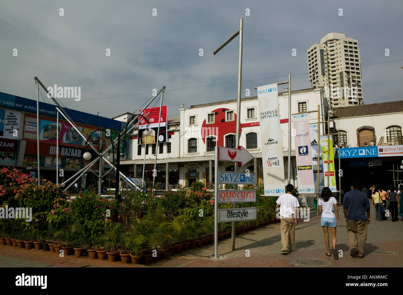INDIA, Mumbai (Bombay) Lower Parel, Phoenix Complex, Former Textile