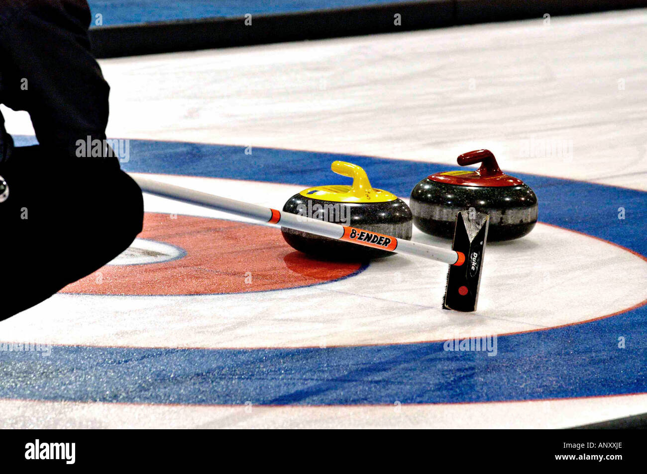 Curling game Stock Photo Alamy