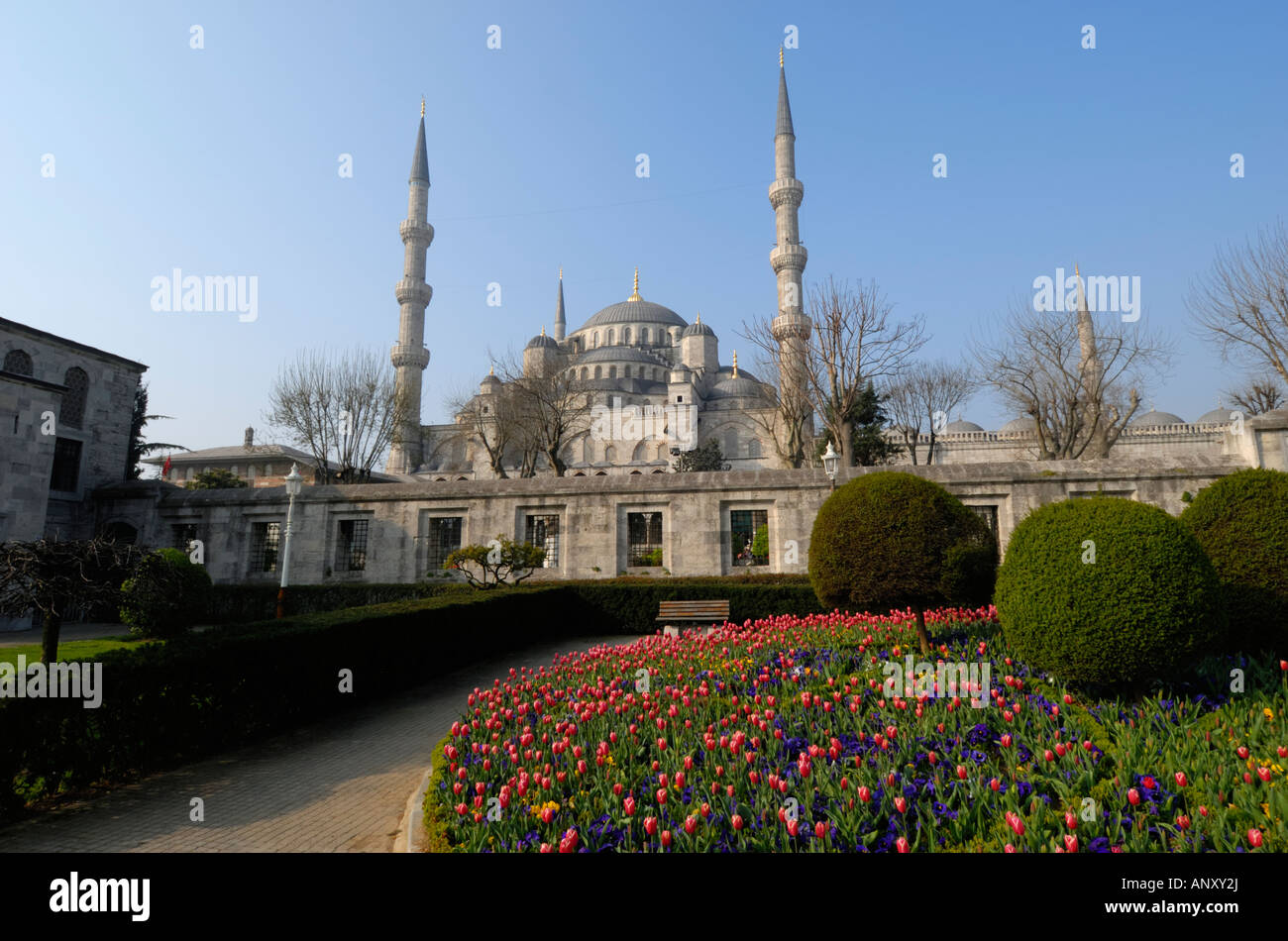 Sultanahmet Camii Blue Mosque Istanbul Turkey Stock Photo - Alamy