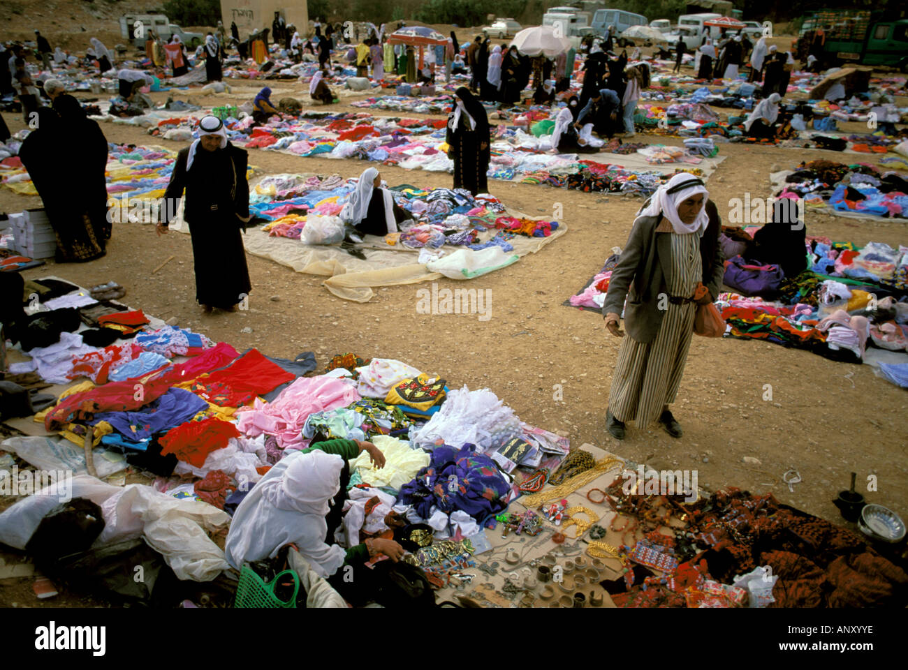 Asia, Middle East, Israel, Beersheva. Bedouin market Stock Photo - Alamy