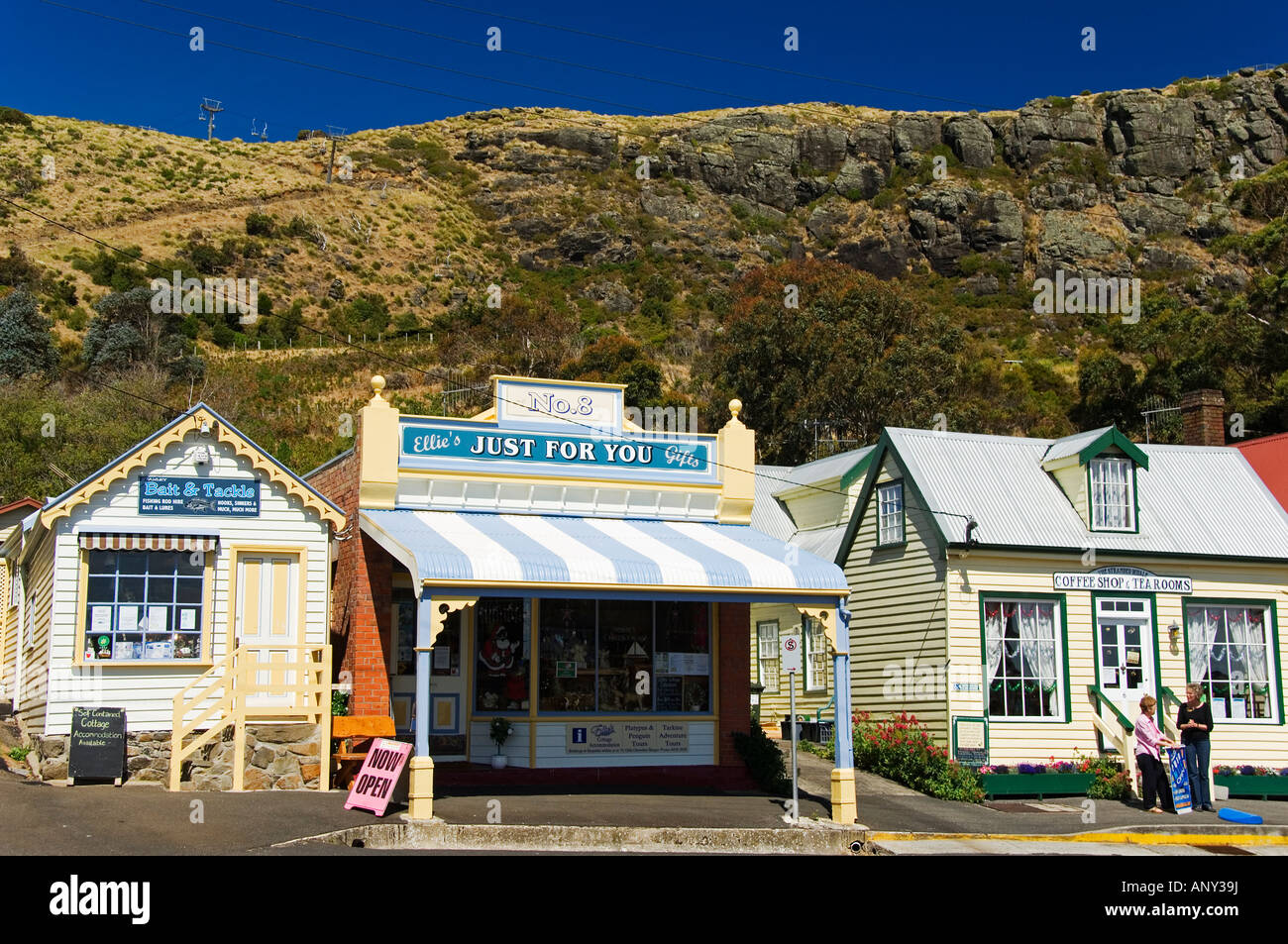 Australia, Tasmania, Stanley. Coffee shop, tea room and local store