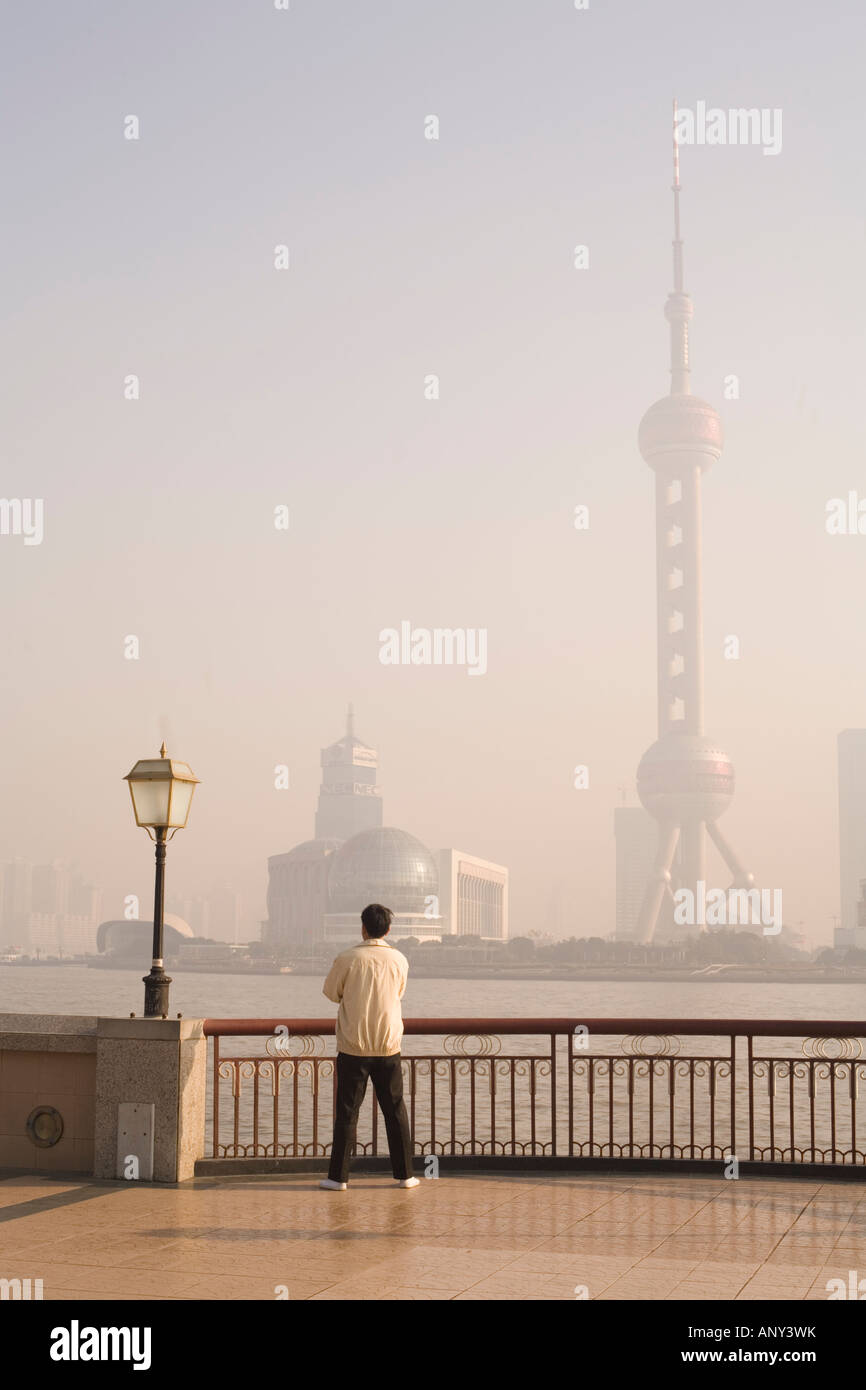 The Bund, Shanghai, Peoples' Republic of China Stock Photo